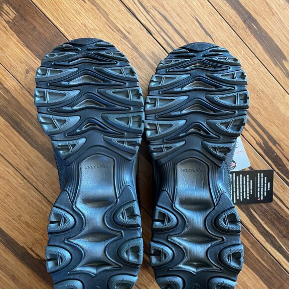 New with Tags - Skechers Work Steel Toe Sneaker Cankton Black Men's Size 12 - Picture 4 of 9